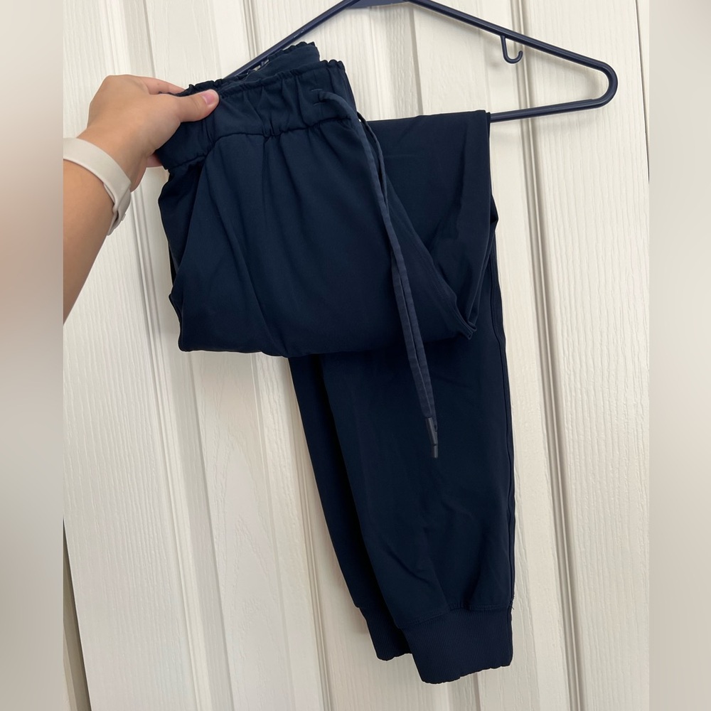 Lululemon Stretch High Rise Joggers Navy